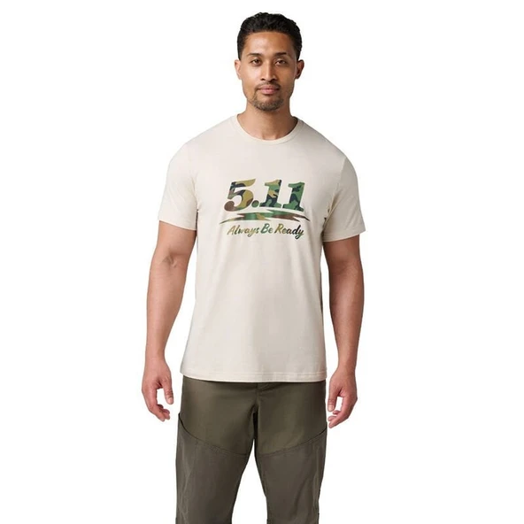 5.11 WOODLAND MOTO LOGO SS TEE TISORT - Resim 4