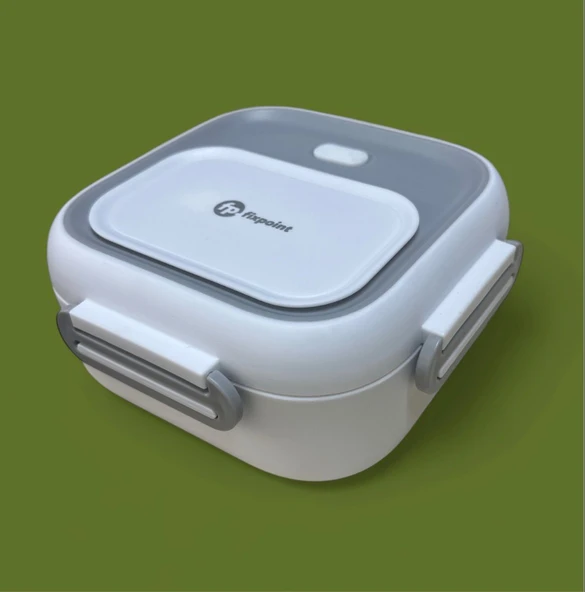 Fixpoint Paslanmaz Çelik Yemek Saklama ve Taşıma Kabı Beyaz 750 ml P-1407