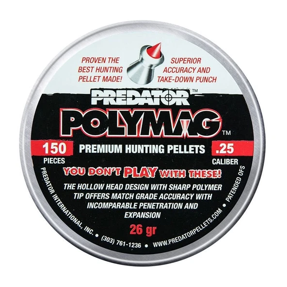 JSB POLYMAG 6.35MM HAVALI SACMA (25 CAL) - Resim 5