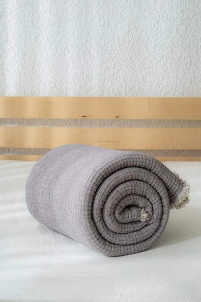 Rayme Textile Müslin 7 Katlı Lira Serisi Yorgan Çift Kişilik 240x260cm (Çift Taraflı) - Resim 3