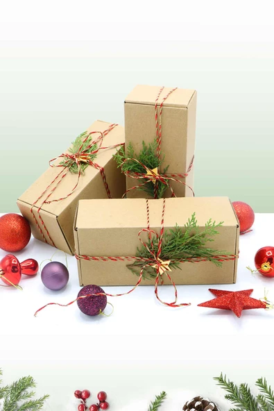 Yılbaşı Hediye Paketi Spicy Hediyelik Yeni Yıl ( Noel ) Seti, Mum Hediye Kutusu - 3