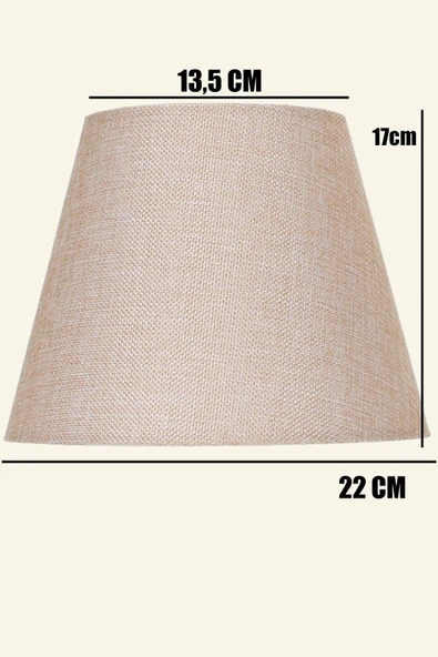 Vivido Abajur Pudra Modern Ikili Abajur Şapkası - Resim 2