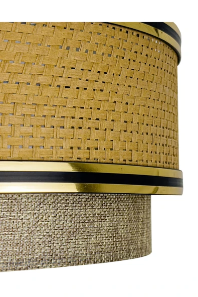 Vivido Home Hazeran Hasır Dopia Sarkıt Avize - Resim 2