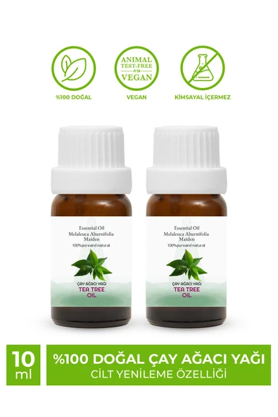PROCLİS Çay Ağacı Yağ, Uçucu Yağ, Tea Tree Oil, 2'Lİ Set 2x10 ml - 2