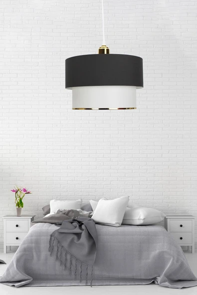 Vivido Abajur Antrasit Deko Tekli Sarkıt Avize ürün görseli