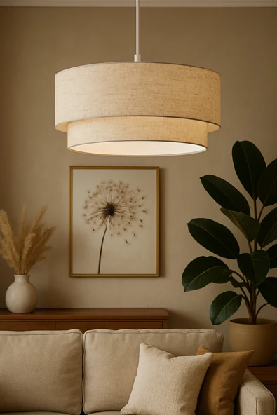 Vivido Home Dora Kumaş Avize ürün görseli