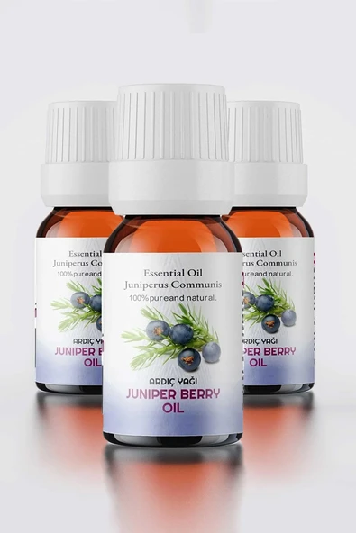 PROCLİS Ardıç Yağ,  Doğal Uçucu Yağ, Juniper Berry Oil, 3'lü Set 10ml - 1