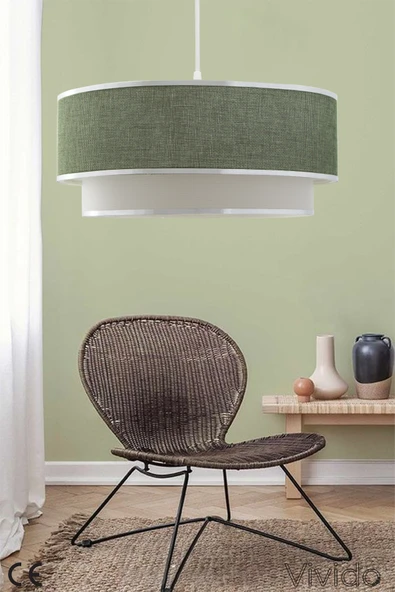 Vivido Home Yeşil Vivid Tekli Sarkıt Avize - Resim 2
