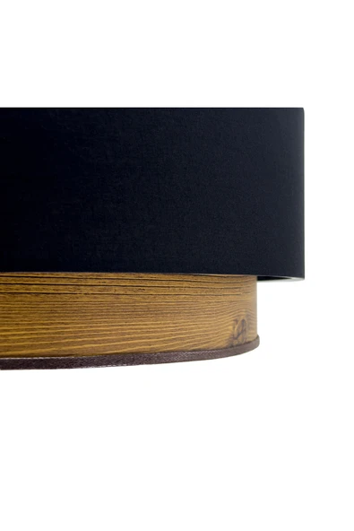 Vivido Home Siyah Ahşap Desenli Avize - Resim 2