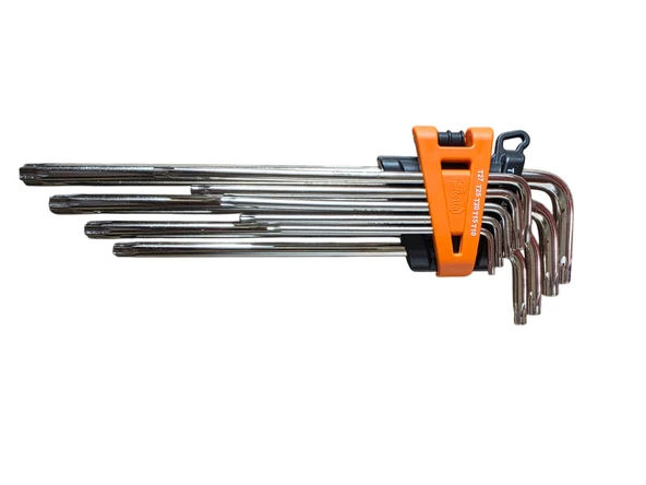 Retta Torx Allen Anahtar Takımı Uzun 9 Parça-rat8009 - 2