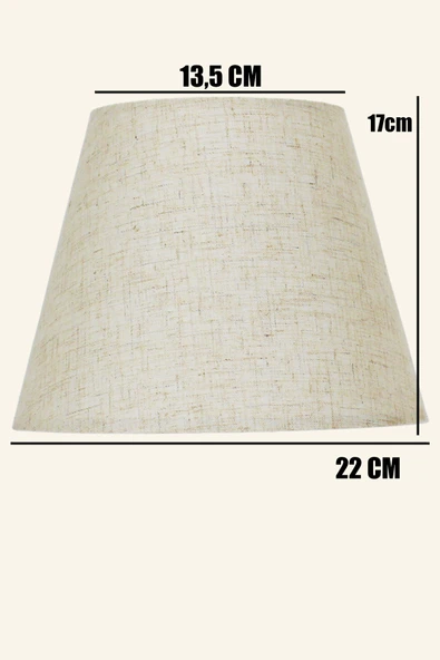 Vivido Home Dora Modern Ikili Abajur Şapkası - Resim 2