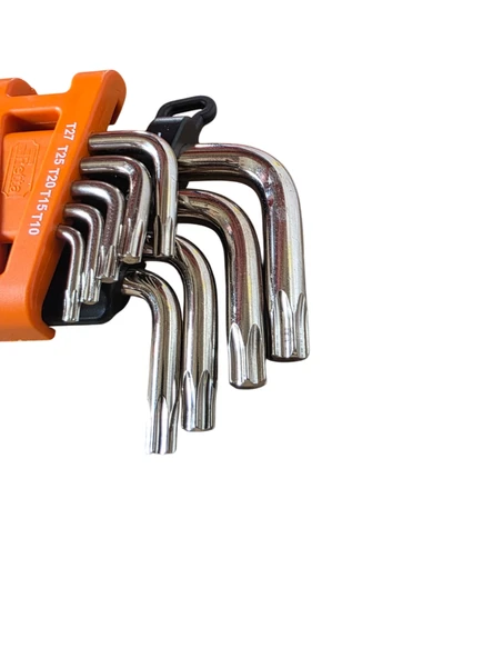 Retta Torx Allen Anahtar Takımı Uzun 9 Parça-rat8009 - 4