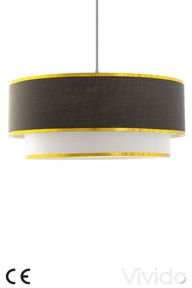 Vivido Home Antrasit Vivid Tekli Avize - Resim 3