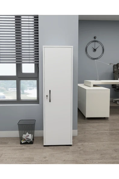 Irmak Mobilya Kilitli Çok Amaçlı Dolap Ofis mutfak banyo için kilitli dolap - 3