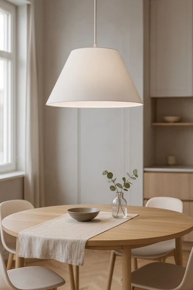 Vivido Abajur Begonia Beyaz Sarkıt Avize ürün görseli