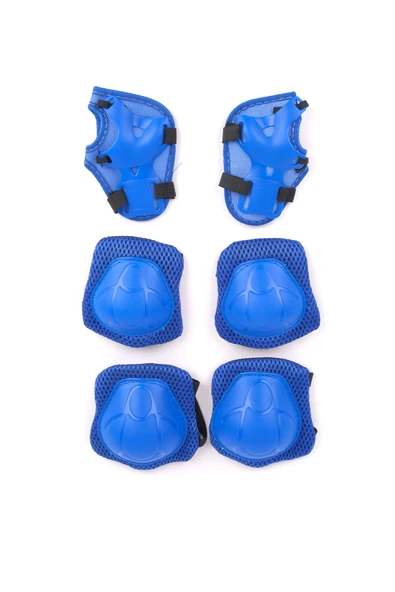 F-sports Dizlik Dirseklik Koruyucu Seti Mavi FR38811