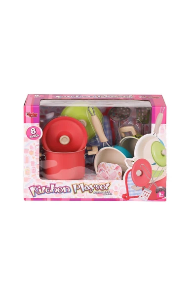 Vardem 8 Parça Emaye Tencere Tava Seti 1818-7A - 2