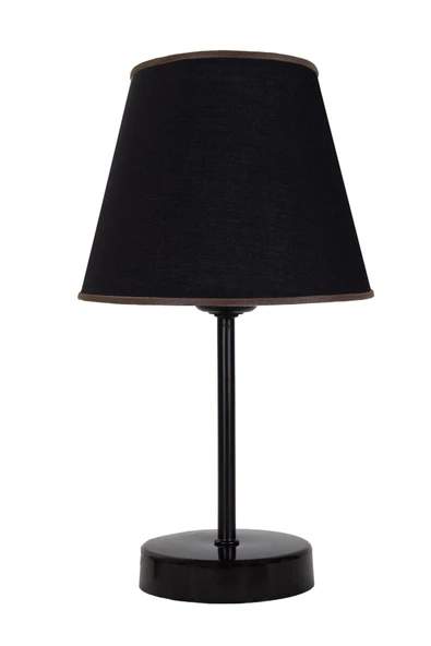 Vivido Home Lina Üçlü Avize & Abajur Seti, Siyah-Ahşap Desen - Resim 4