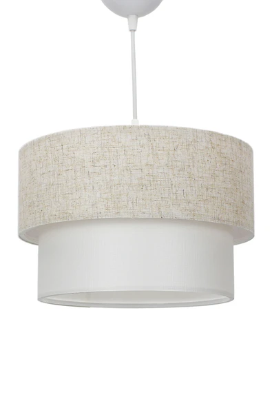 Vivido Home Dora Üçlü Abajur Ve Avize Seti Yatak Odası Aydınlatma - Resim 2