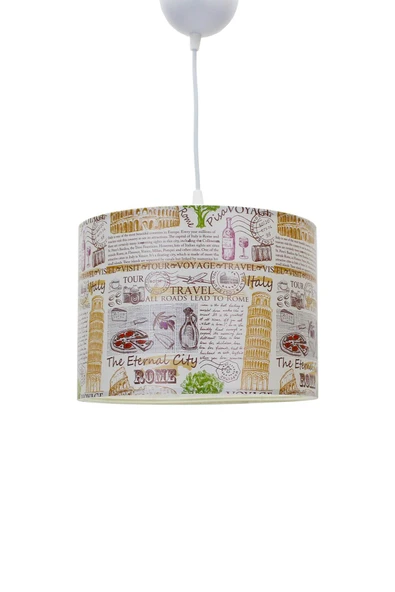 Vivido Abajur 2'li Çocuk Odası Aydınlatma Seti Roma Tavan & Komodin Abajur - 3