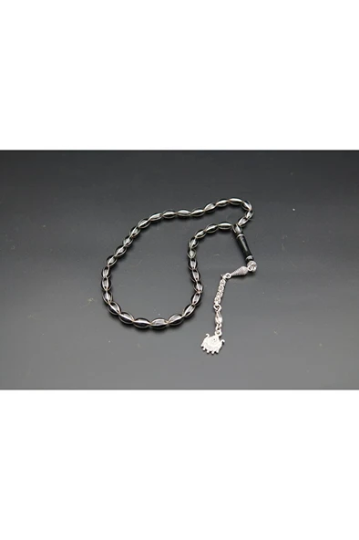 karpuz kesim 6'lı yarma işleme gümüş oltutaşı tesbih st00021 - 3