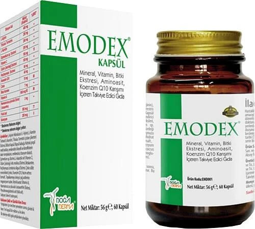 Emodex Takviye Edici Gıda 60 Kapsül - 2