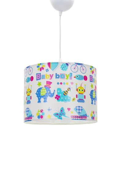 Vivido Abajur 2'li Erkek Çocuk Odası Aydınlatma Seti Baby Boy Tavan & Komidin Abajur - Resim 3