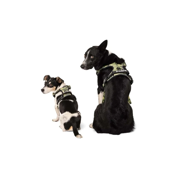M-Pets Hıkıng Reflektörlü Kamuflaj Desenli Soft Köpek Göğüs Tasması S - 3