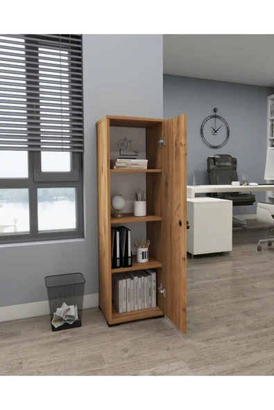 Irmak Mobilya Kilitli Çok Amaçlı Dolap Ofis mutfak banyo için kilitli dolap - 2