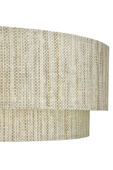 Vivido Home Mira Doğal Hasır Çift Katlı Sarkıt Avize - 2