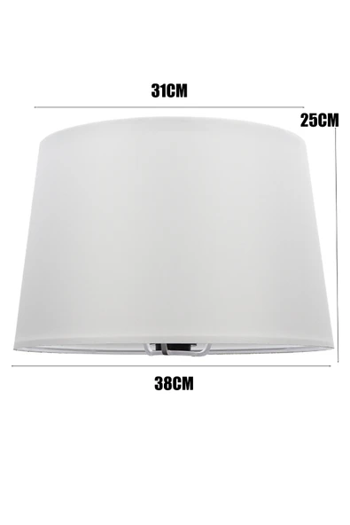 Vivido Home Beyaz Lambader Şapkası - Resim 2