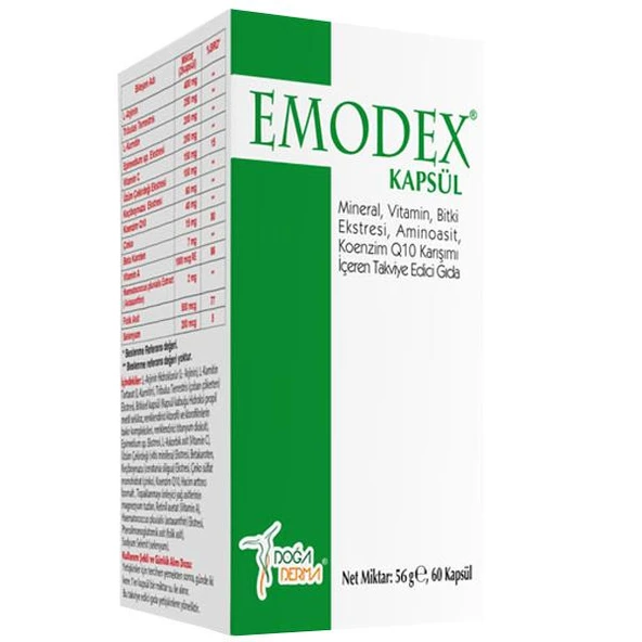 Emodex Takviye Edici Gıda 60 Kapsül - 1