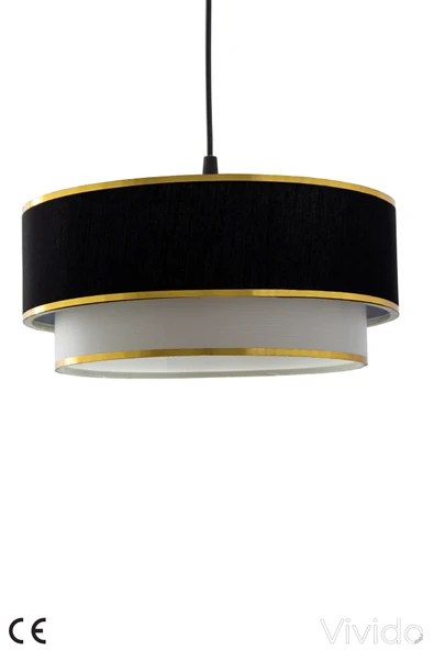 Vivido Home Siyah Vivid Tekli SarkıtAvize - Resim 4