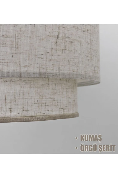 Vivido Home Dora Kumaş Avize - Resim 2