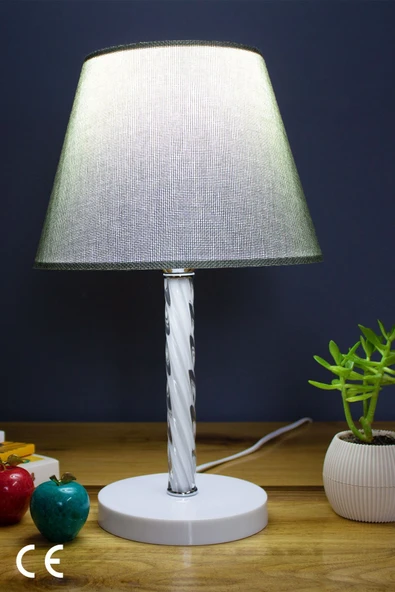 Vivido Home Yeşil Elegant İkili Abajur - Resim 2