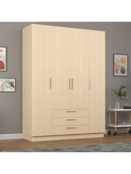 4 Kapaklı Gardırop 160cm  Akça Ağaç ürün görseli