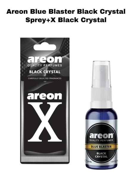 Areon Blue Baster Black Crystal Sprey+X Black Crystal ürün görseli