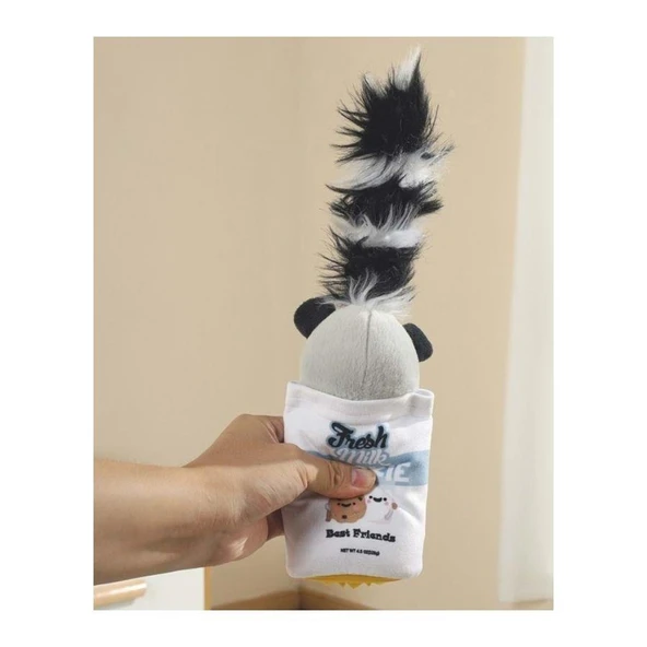 M-Pets Flora Snack Attack Ödül Hazneli Peluş Köpek Oyuncağı - Resim 2