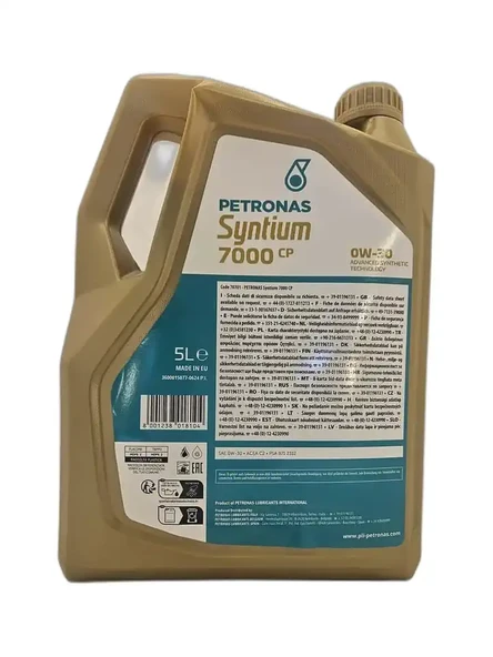 Syntium 7000 CP 0W 30 5L. İleri Tam Sentetik Motor Yağı Peugeot Citroen Onaylı - 2