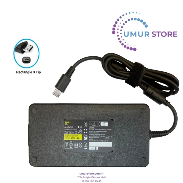 Msi Vector 16 HX AI A2XWGG-021 Adaptörü ürün görseli 1