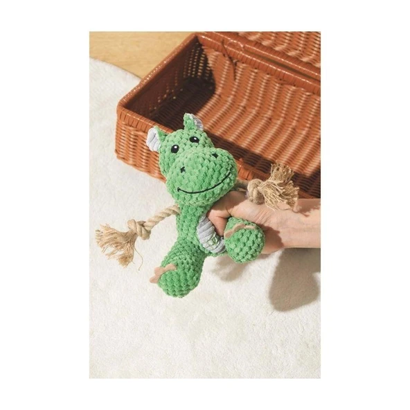 M-Pets Terra Eco Toto Peluş Yavru Köpek Oyuncağı 17 cm - Resim 2