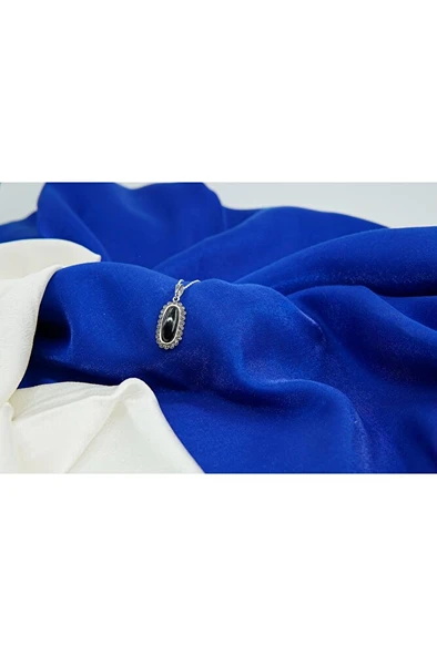 oltutaşı kadın gümüş kolye sk00031 - Resim 2