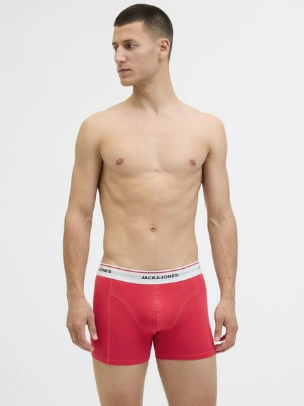 Jack Jones Jackayden Solıd Trunks 3 Pack Sn Boxer 12281999 - Resim 2