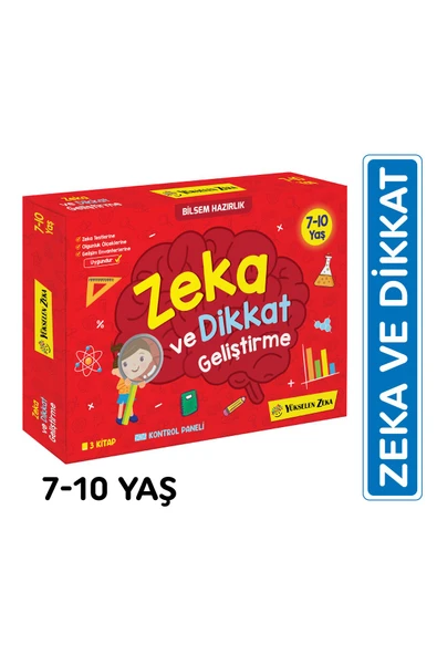 7-10 Yaş Zeka ve Dikkat Geliştirme Seti ürün görseli