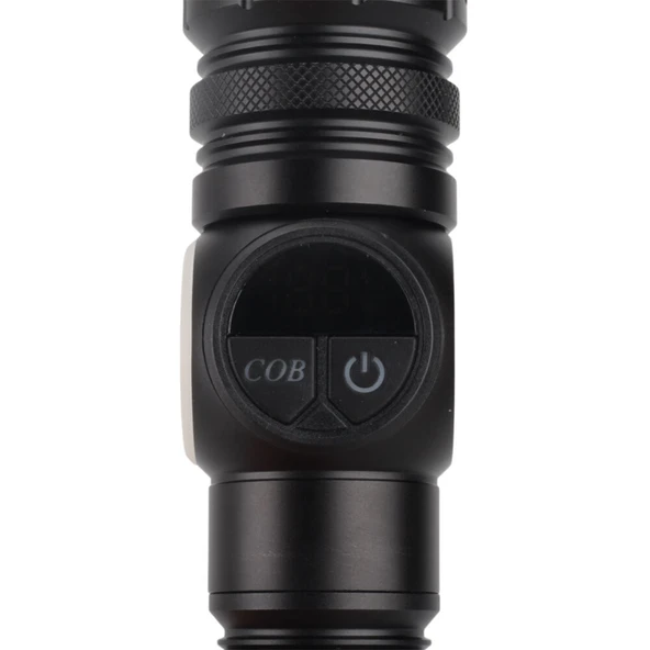 PANTHER PT-8438 Usb Şarjlı Led El Feneri - Resim 6