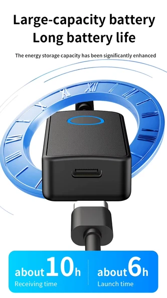 Kablosuz Bluetooth Ses Adaptörü – Alıcı & Verici, HD Ses, Gürültü Önleme M30 - 3