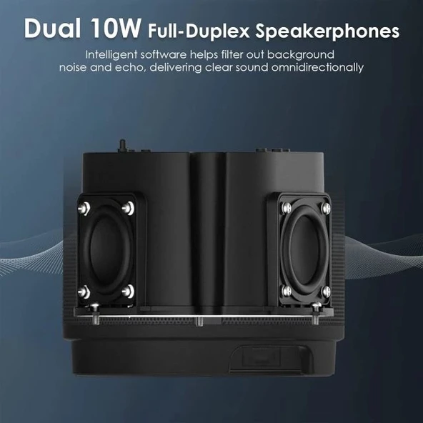 NexiGo Meeting 360 Ultra (3. Nesil) Gelişmiş Hepsi Bir Arada Konferans Kamera Sistemi - 9