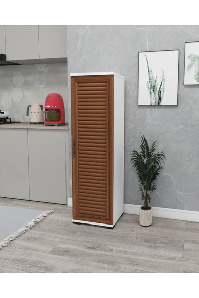 Irmak Mobilya Çok Amaçlı Membran Kapaklı Dolap Mutfak Dolabı Kiler Dolabı Tek Kapaklı Çok Amaçlı Banyo Dolabı Tek ürün görseli