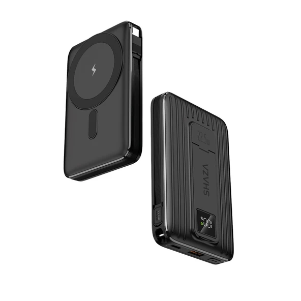 shaza 10.000 Mah 22.5w Magsafe Taşınabilir Şarj Cihazı - 2