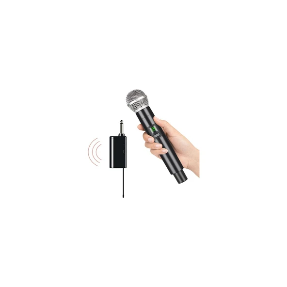 Profesyonel Kablosuz Mikrofon WN-05 – 50m Çekim Mesafesi, Şarjlı Kullanım